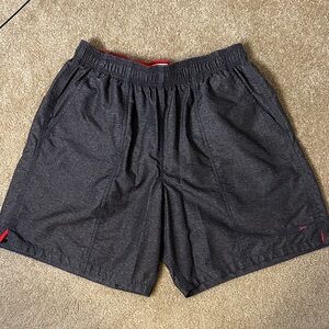 Speedo Charcoal Athletic Shorts